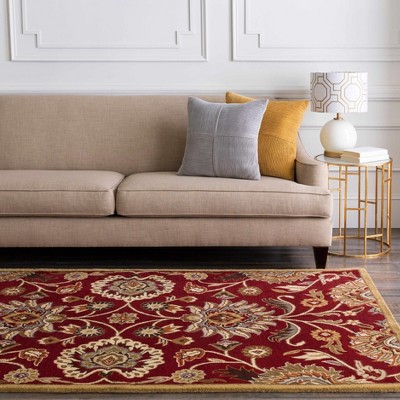 Hauteloom Conesus Red 1061 Hand Tufted Wool Rug
