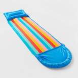 Rainbow Summertime Inflatable Water Slide - Sun Squad™