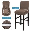 PiccoCasa Stretch Bar Pub Counter Height Side Chair Covers - 4 of 4