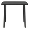 vidaXL 3 Piece Bistro Set Steel Dark Gray - 3 of 4