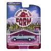 1985 GMC Sierra Classic K2500 Pickup Truck Silver Metallic and Midnight Blue "Down on the Farm" 1/64 Diecast Model by Greenlight - 3 of 3