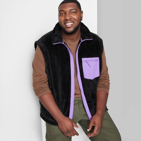 Big men's clearance fleece vest