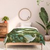 Deny Designs Caroline Okun A Mid Summer Night Crane Twin/Twin Xl Comforter and Sham Set (2-3pc Set) - 3 of 4