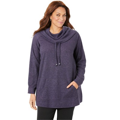 Catherines Impossibly Soft Cowlneck Top