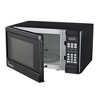 Impecca 1.1 Cu Ft Countertop Microwave Oven, 1000W w/ 10 Power Levels and LED Digital Display, Black - 2 of 3