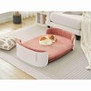 ROOMTEC Cat Couch Bed, Pet Sofa for Indoor Cats w/Removable Mattress Cover Suitable for Mid or large animal - 2 of 4