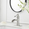 BWE Single Hole Single-Handle Low-Arc Bathroom Faucet - 2 of 4