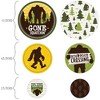 Big Dot of Happiness Sasquatch Crossing - Bigfoot Party or Birthday Party Giant Circle Confetti - Party Decorations - Large Confetti 27 Count - 2 of 4