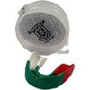 Amber Fight Gear Ultimate Comfort and Protection Customizable Mouthpiece for Personalized Fit - Perfect for MMA, Boxing, Martial Arts, Red/White/Green - 3 of 4