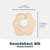 Tiny Twinkle Roundabout Baby Drool Bibs 3-Pack, 360 Rotating Waterproof and Absorbent Teething Bibs - 3 of 4