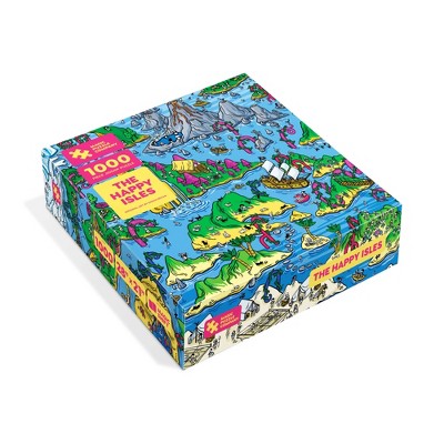 The Happy Isles - Jigsaw Puzzle From The Magic Puzzle Company 1000pc