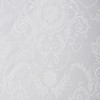 2pc 58"x24" No. 918 Ariella Floral Lace Sheer Rod Pocket Kitchen Curtain Tier Pair - 4 of 4