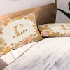 Deny Designs King Iveta Abolina Retro Florals 70s Cream Pillow Shams - 2 of 3