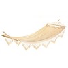 Cape Cod Canvas Outdoor Hammock - Zingz & Thingz: Patio Swing, No Stand Required, Includes Hanging Hardware - 2 of 4