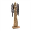 Carved Wood Angel Statue (Set of 2) - 4 of 4