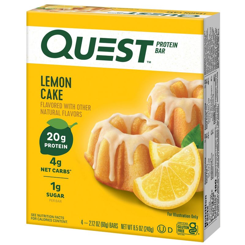 Quest Nutrition Protein Bar - Lemon Cake, 3 of 12