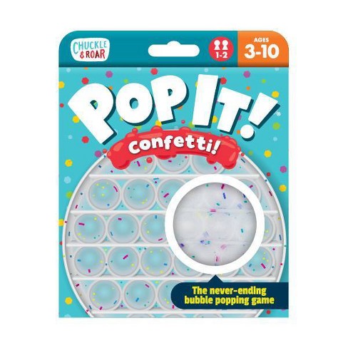 Chuckle & Roar Pop Fidget Game - Confetti : Target