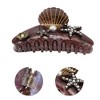 Unique Bargains Women's Elegant Scallop Hair Clips 4.06"x1.73"x2.20" 1 Pc - 3 of 3