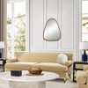 Jennifer Taylor Home Naveen 37.5" Oblong Oval Modern Wall Mirror with Pine Wood Frame - 2 of 2