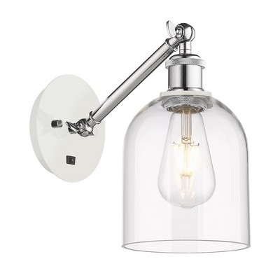 Bella - 1 Light Arm Adjusts Up and Down Wall Sconce In Industrial Style-9.5 Inches Tall and 5.5 Inches Wide