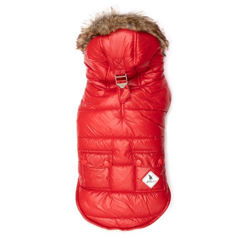 Target red deals puffer jacket