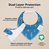 8pk Organic Baby Bandana Bibs, Baby Drool Bibs for Baby Boy, Girl, Baby Bibs for Infant, Newborn - 2 of 4