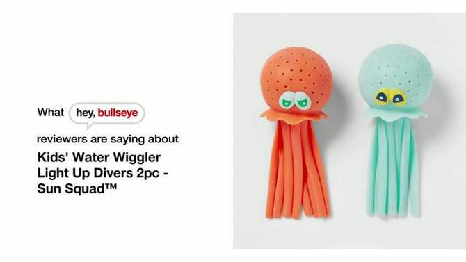 Kids&#39; Water Wiggler Light Up Divers 2pc - Sun Squad&#8482;, 2 of 4, play video