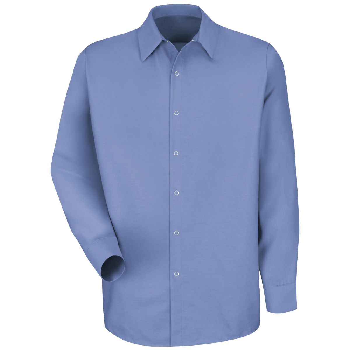 Red Kap Men's Long Sleeve Specialized Pocketless Work Shirt