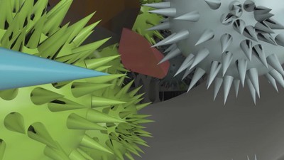 Oval White H13 HEPA Smart Desk Air Purifier