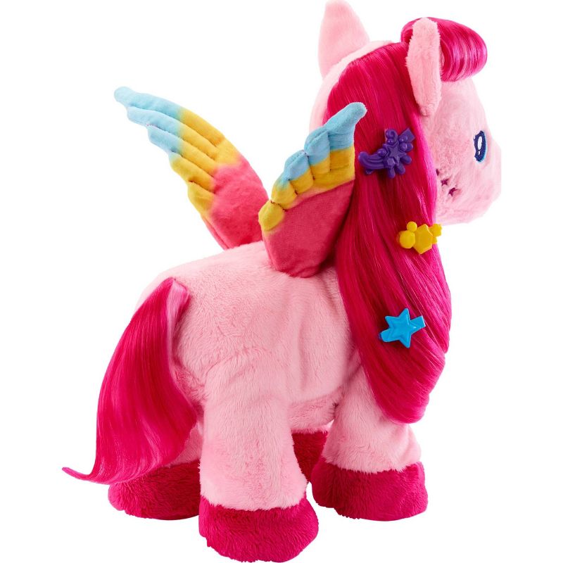 Barbie A Touch of Magic Walk &#38; Flutter Pegasus Plush, 6 of 8