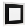 Trademark Fine Art 11"x11" Heavy Duty Eggshell Frame with Black Mat - 2 of 3