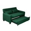 NicBex Convertible Sofa Bed Couch with Adjustable Back & Pillows,Oversized Upholstered Sleeper Sofa for Living Room,Bedroom - 3 of 4