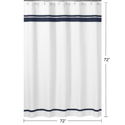 Hotel Shower Curtain White - Sweet Jojo Designs