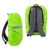 Unique Bargains Waterproof Rain Backpack Cover Polyester for Outdoor Hiking Riding XS Fluorescent Green - 2 of 4