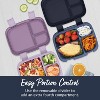 LunaLulinlk Leak-Proof Lunch Box - Navy Blue - 3 of 4