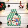 Unique Bargains Christmas Aprons Christmas Snowman Linen 21.65"x26.77" 1 Pcs - 2 of 4