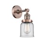 Bell - 1 Light Semi-Flush Mount In Industrial Style-13.5 Inches Tall and 5 Inches Wide - 2 of 3