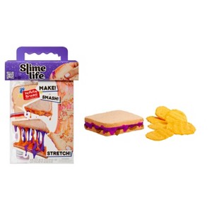 Slime Life PB&J with Chips DIY Slime Kit - Unboxing Ingredients to Make,Smash and Stretch Your Food - 1 of 4