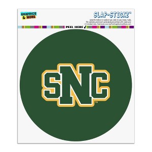 St. Norbert College Primary Logo Automotive Car Window Locker Circle Bumper Sticker - 1 of 4