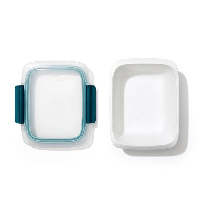 OXO Prep and Go 3.3c Food Storage Container: Blue Plastic, Dishwasher & Microwave-Safe, Kitchen Storage Solution — фото 6