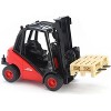 Bruder Linde H30D Fork Lift with Pallet - 4 of 4