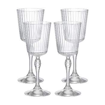 5.8oz 6pk Glass Champagne Trumpet with Gold Rim Drinkware Set - Stolzle  Lausitz
