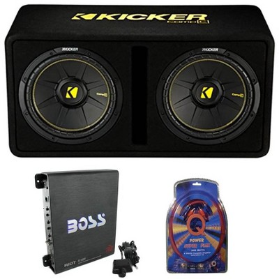 amplifier with subwoofer for car