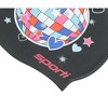 Sporti Limited Edition Disco Valentine Silicone Swim Cap - 4 of 4