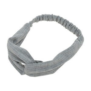 Unique Bargains Women's Stripes Elastic Cross Headwrap 1 Pc - 1 of 4