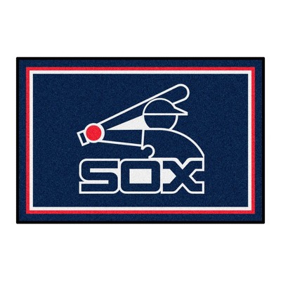 MLB Chicago White Sox 4'x6' 1982 Retro Collection Plush Area Rug