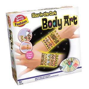 Small World Toys Glow In The Dark Body Art Kit - 1 of 1