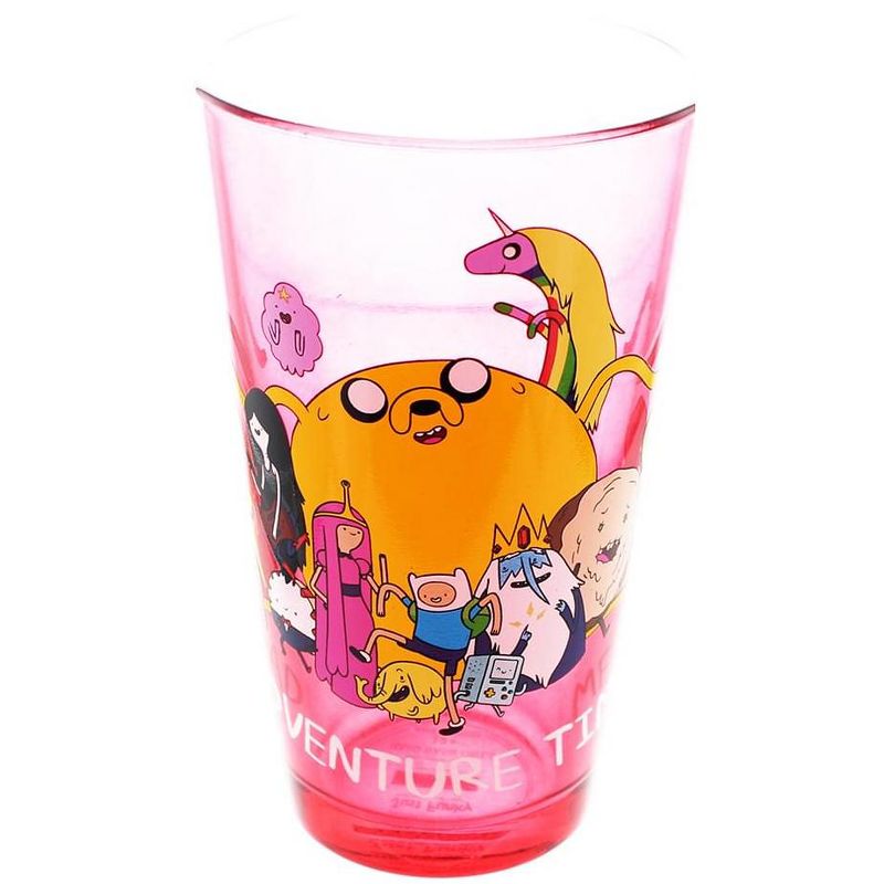 Just Funky Adventure Time Group 16oz Pint Glass, 1 of 2