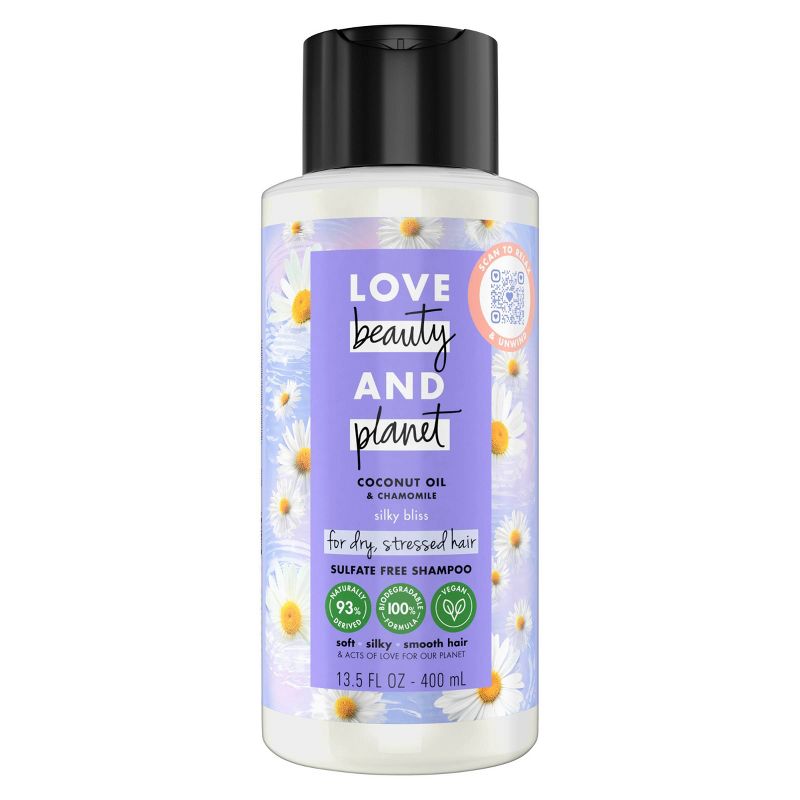 Love Beauty and Planet Coconut Oil &#38; Chamomile Sulfate Free Shampoo - 13.5 fl oz, 3 of 9
