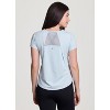 RBX Active Women's Short Sleeve T-Shirt Quick Drying Workout Top with Mesh Panels - 2 of 4